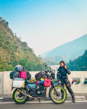 Ridergirl Vishakha Instagram - Happy Birthday Rudra ❤️
She turns 3 today🫶 

Today marks three incredible years of our journey together. From the moment we met, you've been more than just a motorcycle; you've been my steadfast companion, my confidante, and my gateway to endless adventures. Together, we've explored terrains far and wide, conquering every challenge that came our way with unwavering strength and determination. 
Rudra has been my companion, taking me across every terrain with 💯 partnership. 

With you, Rudra, I never feel the need for human company during my travels. Your presence makes me feel safest, happiest, and truly independent. Each ride with you is a testament to the bond we share and the memories we've created.

Here's to many more thrilling adventures, countless miles, and unforgettable experiences together. I love you, Rudra. Cheers to us and to many more journeys ahead!