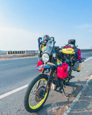 Ridergirl Vishakha Instagram - Happy Birthday Rudra ❤️
She turns 3 today🫶 

Today marks three incredible years of our journey together. From the moment we met, you've been more than just a motorcycle; you've been my steadfast companion, my confidante, and my gateway to endless adventures. Together, we've explored terrains far and wide, conquering every challenge that came our way with unwavering strength and determination. 
Rudra has been my companion, taking me across every terrain with 💯 partnership. 

With you, Rudra, I never feel the need for human company during my travels. Your presence makes me feel safest, happiest, and truly independent. Each ride with you is a testament to the bond we share and the memories we've created.

Here's to many more thrilling adventures, countless miles, and unforgettable experiences together. I love you, Rudra. Cheers to us and to many more journeys ahead!
