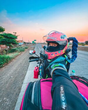 Ridergirl Vishakha Instagram - Me & Rudra made it safely to North East India 😎