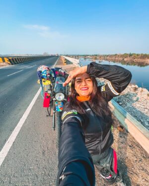 Ridergirl Vishakha Instagram - Me & Rudra made it safely to North East India 😎