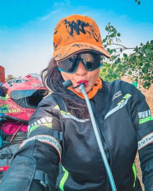 Ridergirl Vishakha Instagram - Me & Rudra made it safely to North East India 😎