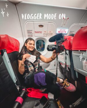 Ridergirl Vishakha Instagram - “Yeh toh bas shuruvat hai” 

Also tripping over my hairstyle here, that my mom made🫶❤️

#ridergirlvishakha #rgvinmy #malaysia #airport