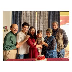 Ridhima Ghosh Instagram - Another trip around the sun, and my heart is full! Celebrating my birthday surrounded by the love of my family is the greatest gift of all. 🥰

Feeling so blessed and grateful for the laughter, love, and memories we create together. Here’s to cherishing every moment and making the most of the year ahead. 💫

Thank you, my dear family, for making me feel so special —you’re my greatest treasure! ❤️✨