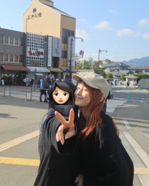 Riho Sayashi Instagram - 🍁🍁🦌⛩️