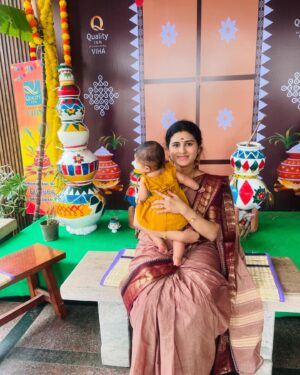 Rithika Tamil Selvi Instagram - பொங்கல் திருநாள் நல்வாழ்த்துக்கள் 🙏🏻😊

#pongal2025