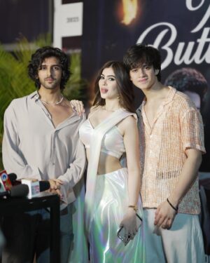 Riva Arora Instagram - “Time to spread your wings and vibe—Miss Butterfly is Landing today on 27th January!🦋🎧 
.
@rivarora_  @tarunmorofficial #riva #rivarora #rivaarora #songlaunch #missbutterfly