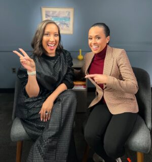 Robin Thede Instagram - I have been able to do so many fun things on TV over the years. I will NEVER take living my dream for granted! #behindthescenes