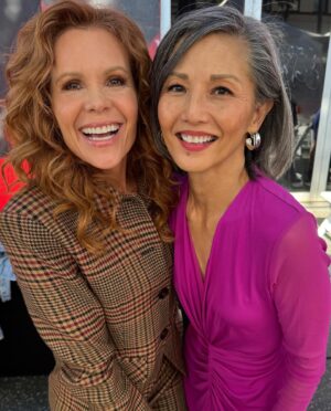 Robyn Lively Instagram - I swear teenage me is dead over this photo… actually dead. ADULT me is still pinching herself! This is iconic. Me… with Daniel and Johnny. Unreal. Hahaa What a thrill to have honored my friend @ralph_macchio receiving his star on the walk of fame. Guys my life doesn’t feel real sometimes. 🥰 Thank you all for being the best ever and allowing me to share such epic life moments. We just needed Elisabeth Shue to complete photo 3! 

#karatekid