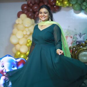 Rohini Reddy Instagram - My classy attitude is a mix of confidence and sass.”

Outfit @sadhana_dodla ❣️❣️