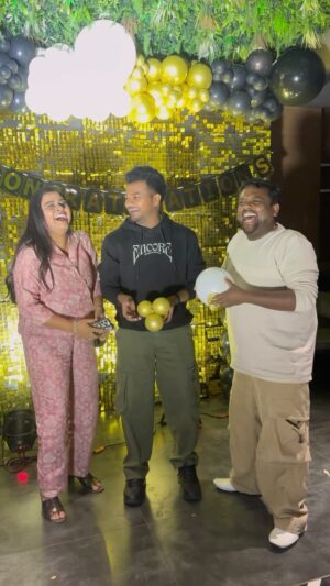 Rohini Reddy Instagram - Congratulations @jabardasth_avinash Anna for your #ART Journey 
#tastyteja #rohini #avinash #biggboss8