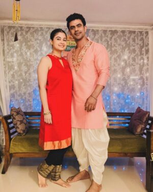Ruchi Savarn Instagram - Happy Diwali from us to you all🪔🪔🪔🪔