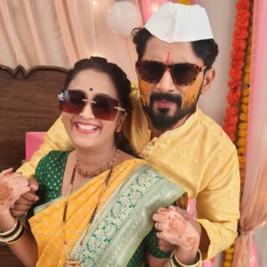 Rujuta Deshmukh Instagram - हळदी photo dump 🫶🏼 

#halad #television #lagnanantarhoilchprem