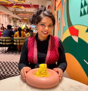 Rumana Nazarali Instagram - A premium fine dining vegetarian restaurant which is always running houseful is a place to dine in #SouthBengaluru if you are looking to enjoy veg food with vegan and Jain options

The food taste good and the portions size is great too, one main course can be easily shared between 2 people. The service is pretty quick and you can rely on staff suggestion for the menu too.

•Loved the complimentary palate cleanser which was coconut-y in taste (I need more🤣)
•I thoroughly enjoyed the soups - Vegetable lemon pepper soup with summer rolls, spicy manchow soup with noodle bhel - half portion is a great choice than sharing one soup between 2 people
•Opted for Gongura Broccoli but the staff suggested us to try the one with hummus and we did not regret it. The hummus helped to lower the heat from the spicy broccoli.
•The staff also suggested us to try an off-the-menu and today’s special appetiser with tender coconut and it hit the spot, it was mild and flavourful.
•Cream cheese wonton with tomato salsa and cheese sauce is another great mild appetiser to enjoy
•Phurr Khao Suey was delicious and the portion size is good for sharing.
•For dessert, I had to try Phurrrrr which was my main reason to visit @phurr.ind . Lucknowi Malaiyo was light and airy, you can control the sweetness level with the quantity of khoya crumb. This should be your dessert order.
•Mocktails look amazing but I would skip it for my next visit.

Make a reservation for your visit, else you would be waiting for an hour or more for a table.