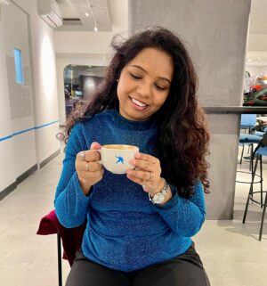 Rumana Nazarali Instagram - Coffee to not only take away the #MondayBlues but also ‘Back from the break’ blues ☕️