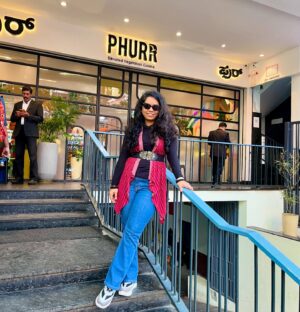 Rumana Nazarali Instagram - A premium fine dining vegetarian restaurant which is always running houseful is a place to dine in #SouthBengaluru if you are looking to enjoy veg food with vegan and Jain options

The food taste good and the portions size is great too, one main course can be easily shared between 2 people. The service is pretty quick and you can rely on staff suggestion for the menu too.

•Loved the complimentary palate cleanser which was coconut-y in taste (I need more🤣)
•I thoroughly enjoyed the soups - Vegetable lemon pepper soup with summer rolls, spicy manchow soup with noodle bhel - half portion is a great choice than sharing one soup between 2 people
•Opted for Gongura Broccoli but the staff suggested us to try the one with hummus and we did not regret it. The hummus helped to lower the heat from the spicy broccoli.
•The staff also suggested us to try an off-the-menu and today’s special appetiser with tender coconut and it hit the spot, it was mild and flavourful.
•Cream cheese wonton with tomato salsa and cheese sauce is another great mild appetiser to enjoy
•Phurr Khao Suey was delicious and the portion size is good for sharing.
•For dessert, I had to try Phurrrrr which was my main reason to visit @phurr.ind . Lucknowi Malaiyo was light and airy, you can control the sweetness level with the quantity of khoya crumb. This should be your dessert order.
•Mocktails look amazing but I would skip it for my next visit.

Make a reservation for your visit, else you would be waiting for an hour or more for a table.