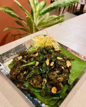 Rumana Nazarali Instagram - For Andhra and Telangana cuisine cravings in #HSRLayout 27th Main, @anmayrestaurant has opened its door today for you.

They offer a variety of veg and non-veg dishes from different regions of Andhra and Telangana, but I suggest you to try their NON-VEG THALI which has prawns, chicken, mutton dishes with puri and rice and a lot of accompaniments to go with it. I will definitely go back for their thali.