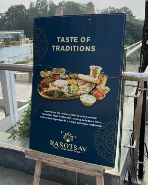 Rumana Nazarali Instagram - Going for a Rajasthani and Gujarati thali is always a special meal as mom loves it so this time we decided to visit @rasotsavindia at @lulumallbengaluru. This unlimited veg thali has delicious options and the service is so good that you are definitely going to over eat, we did❤️ 

I loved the ambiance and aesthetic of the restaurant but service will always be a highlight for me at such restaurants and they did a great job at it. The pricing is different for weekdays and weekends and it’s available for both lunch and dinner