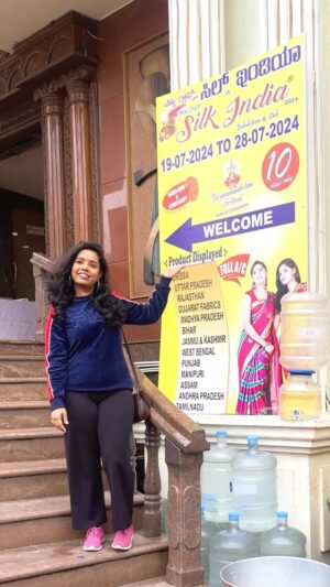 Rumana Nazarali Instagram - ✨Silk India Expo @silkindiaexpo 
📍 Sindhoora Convention Centre, JP Nagar
📆 19th July to 28th July

Check out the Varamalakshmi Festival Special Collections in sarees, dress materials, dupatta’s, kurta’s and much more.