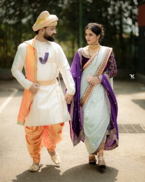 Rupali Wakode Instagram - Favourite look💕
Mua - @akankshamakeup_artist_ 
Click by - @rohan_kokate_photography4455 
outfit - @rashmi.s_the_rental_boutique 

#marathibride #shadiwalalook #navvarilook #bride
