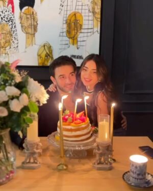 Saboor Aly Instagram - To my husband, a real go getter, a brave man with a heart of gold, 
HAPPY BIRTHDAY! 🎈🎂 🎊

May ALLAH fulfill your fantastic plans for you, may he lead you to great victories. I love you ♥️
@aliansari_a2 🤓