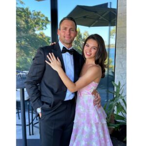 Sabrina Bartlett Instagram - Lach’d In 💍🥰🔒