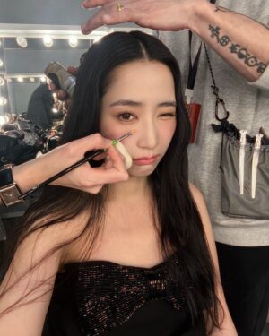 Sabrina Cheung Instagram - in the 1973 TUNNEL 
w/ the @mrselfportrait little black dress 

styled by @anthonytong_aaa & @thisisnanaw 
make up by @_chansan_ (day 1) & @manmanflm (day 2)
hair by @hairby_cooney