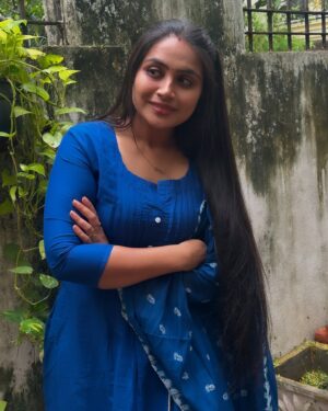 Salma Arun Instagram - Costume from @ashas_womens_collection 💙
