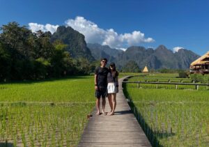 Samantha Tan Instagram - Laos in landscape! 🇱🇦