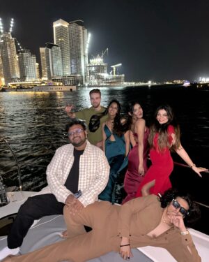Samruddhi Jadhav Instagram - To the most unforgettable birthday and the most incredible people,

Sharing a glimpse of my most cherished birthday moments with all of you.

My people made it magical. For so long, I’ve yearned for friendships built on pure love—no betrayals, just unwavering support and kindness. And then, life surprises you with exactly that. These amazing souls not only planned a surprise birthday trip to Dubai but also turned each day into something straight out of a dream.

From a beautifully decorated yacht celebration on the big day, perfectly tailored to my tastes, to the sweetest, most thoughtful gifts that made me feel like the luckiest person alive—every moment was filled with love, joy, and so much care.

Thank you for giving me memories to treasure for a lifetime. Here’s to love, laughter, and bonds that grow stronger every day.

To many more beautiful moments together!🥂