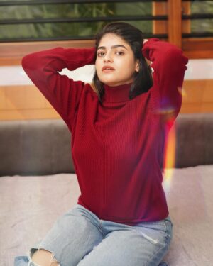 Sangeerthana Vipin Instagram - Be your own version to smile ❤️

@suhail_choyi_photography