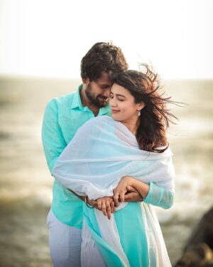 Sangeetha sai Instagram - "Where there is Love, there is Life!"❤️ It's all about growing together, learning about each other and never giving up on each other. I think this works perfectly in our life story🥰. I know you are there and you will always be there on my side. I really don't know whether I chose You or you chose Me, but the truth is our Life has chosen Us😍. I promise that I will be the everything for you, till the End🫂😘.
.
Photography : @dhanush__photography 
Costume Designer : @adore_inspire_me 
Make Up Artist : @sowmisclassymakeovers 
.
#weddingbells #groomtobe #bridetobe #couplegoals #aravindsangeetha #loveofmylife #gettingmarried