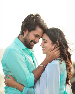 Sangeetha sai Instagram - "Where there is Love, there is Life!"❤️ It's all about growing together, learning about each other and never giving up on each other. I think this works perfectly in our life story🥰. I know you are there and you will always be there on my side. I really don't know whether I chose You or you chose Me, but the truth is our Life has chosen Us😍. I promise that I will be the everything for you, till the End🫂😘.
.
Photography : @dhanush__photography 
Costume Designer : @adore_inspire_me 
Make Up Artist : @sowmisclassymakeovers 
.
#weddingbells #groomtobe #bridetobe #couplegoals #aravindsangeetha #loveofmylife #gettingmarried