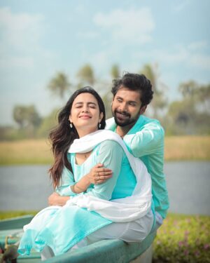 Sangeetha sai Instagram - "Where there is Love, there is Life!"❤️ It's all about growing together, learning about each other and never giving up on each other. I think this works perfectly in our life story🥰. I know you are there and you will always be there on my side. I really don't know whether I chose You or you chose Me, but the truth is our Life has chosen Us😍. I promise that I will be the everything for you, till the End🫂😘.
.
Photography : @dhanush__photography 
Costume Designer : @adore_inspire_me 
Make Up Artist : @sowmisclassymakeovers 
.
#weddingbells #groomtobe #bridetobe #couplegoals #aravindsangeetha #loveofmylife #gettingmarried