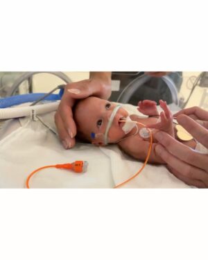 Sara Dietschy Instagram - I could write a caption as long as a book describing what happened the night you were born. The brutal week leading up to that day. The 2 months in the NICU. The moments of despair sitting in bed alone pumping without you in my tummy but also without you next to me. I had no idea what to expect. 

However — I’m making a conscious effort to leave a lot of the weight in 2024. The word we keep coming back to is GRATEFUL. Phewww. Grateful for your giggles. Grateful for your already amazing personality. Grateful for the snuggles we get every single day. Grateful for your daddy and our amazing supportive family that has always been there for us. Grateful for my amazing therapist! and also grateful for you guys online for always having kind words. Grateful for 1️⃣🎉🎂🥳🎈

Happy birthday baby girl. 

It is insaneeeee seeing NICU pictures of you now. In awe of your strength. I think we would have all preferred your original due date in April for MANY reasons but it was pretty cool to get snow on your bday🧡 A 27 2 QUEEENNNNN 💪
