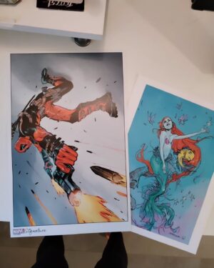 Sara Pichelli Instagram - Domenica 17 Novembre all'evento presso Karmakomix oltre alle firme e commission, troverete in vendita pezzi originali (A6 e A5) e stampe! Per i più esigenti o per chi già pensa a un regalo di Natale porterò con me tutti i miei originali, anche quelli ancora inediti🫣⚡ [per INFO scrivere a pichelliartinquiry@gmail.com]