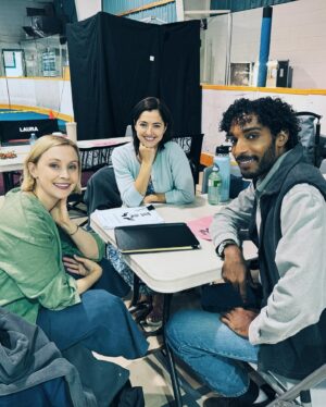 Sarah Gadon Instagram - That’s a wrap! Four months of friends, pumping in a prosthetic, watching the seasons change and figuring out the work/life balance. Feeling so grateful and lucky @hooraymae ✨