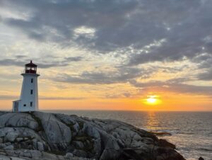 Sarah Roemer Instagram - Peggy’s Cove, you never disappoint. I’ll be a tourist for you anytime. 🫶🏻