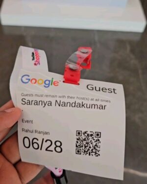 Saranya Nandakumar Instagram - Ever wondered what it's like inside Google HQ? 🏢 Join me on a tour in my newest video on Youtube!

Feeling honored as a guest at Google's incredible office as a part of youtube Shopping Event 🌟 #GoogleGuest #ShoppingEvent