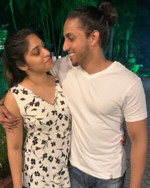 Saranya Nandakumar Instagram - Happiest birthday to the most important person in my life …. 💋😍

#10yearsoflove❤️ 

@sharanya_nandakumar