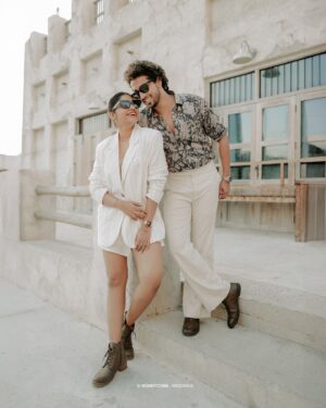 Saranya Nandakumar Instagram - Its going to be a day to remember with memories for a lifetime ❤️ Our forever begins January 5 2025 …. 😍

[ save the date, Dubai,Save the date shoot, Saranya nandakumar]