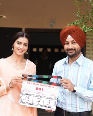 Sawan Rupowali Instagram - Jagjit Amrita and Gurnoor are going to explore an untouched dimension of love that wasn’t explored before and would be really glad to share it amongst our beloved Punjabi audiences.🎬❤️

“A.K. 5 Stones Motion Pictures,” on the project titled “BB1.” 
	•	Scene Number: 31
	•	Shot Number: 7
	•	Take Number: 1
	•	Date: 21/11/2024
	•	Day/Night: Day
	•	Director: Manvinder I. Singh
	•	Producer: Anil Kumar Bhandari
	•	Executive Producer (EP): Inderjit Gill 
	•	Director of Photography (D.O.P): Shiv Shakti
