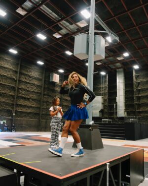 Serena Williams Instagram - Rehearsals anyone?