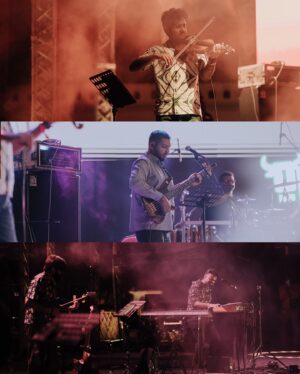 Shakthisree Gopalan Instagram - Last night at #Hyderabad was a wholesome experience. I don’t know how to describe moments like these when there is a sense of calm amidst all the chaos - homeostasis nested within a cloud of entropy - so much love and gratitude to have shared this with some of the most incredibly talented spirited humans - @napier_naveen @bhuvanesh_keys @rithuvysakh @joshuasatya @davidthejoseph @riyasdeenriyan #noelprashanth @native.indian - thank you for your magic! ✨ Thanks to all the people who came through and shared in our offering of independent music and some very special film songs! Here’s to more! ♥️✨ 
@ziro.on.tour 
📷 @irshad_pklr_