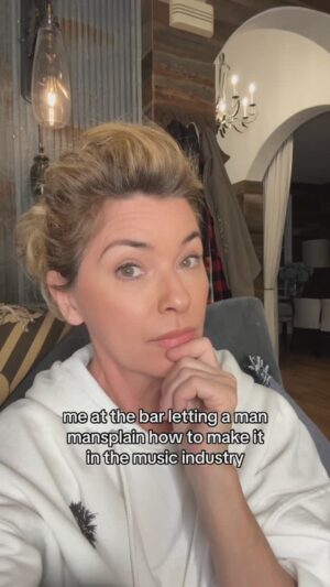 Shania Twain Instagram - All the men who tried this on me aren’t around anymore 😏