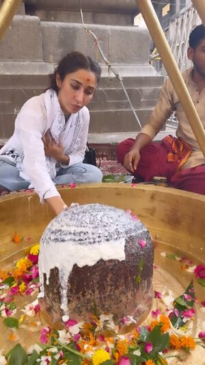 Sharanya Jit Kaur Instagram - 🕉️ 🦋

#mahakal #blessed #life #savan #mahakaleshwar #world