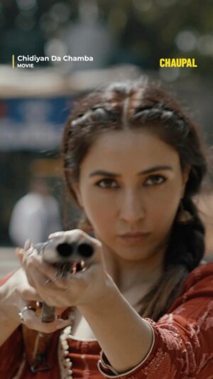 Sharanya Jit Kaur Instagram - Jado Zulm Apni Had Par Karde 💪
🎥Chidiyan Da Chamba 

#chaupal #punjabimovies #punjabi