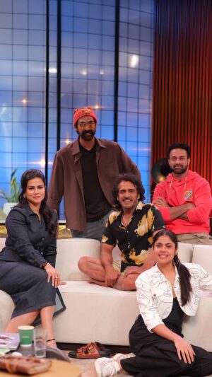 Sharmiela Mandre Instagram - New year, no rules 😎 how about you?
#TheRanaDaggubatiShowOnPrime, new episode every Saturday