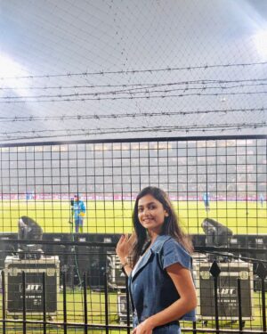 Sheetal Patra Instagram - My first live match in the stadium & I’m totally obsessed!😍
This indeed was an unforgettable experience…jumping, cheering, screammmmming — this is how cricket fever hits🔥
And India Won 🙌 🇮🇳 Absolutely loved witnessing the thrill!🤩🤩