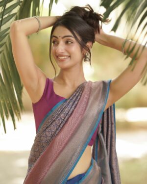 Sherlin Seth Instagram - 💜💜💜

Costume - @kaarigai.sarees
Photographer - @camerasenthil
Makeup - @purpleplusnagu
Hair - @mahi_hairstyliz
Shoot Organised by @rrajeshananda