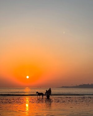 Shilpa Thakre Instagram - Forever the girl who will fall in love with every Sunset ✨❣️
.
.
.
#shilpathakre #expressionqueen #sunset #sunsetlovers #versova #mumbai #grateful